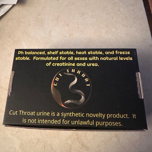 6 pack of synthetic urine! Direct from manufacturer! Ph balanced! - Picture 3 of 3